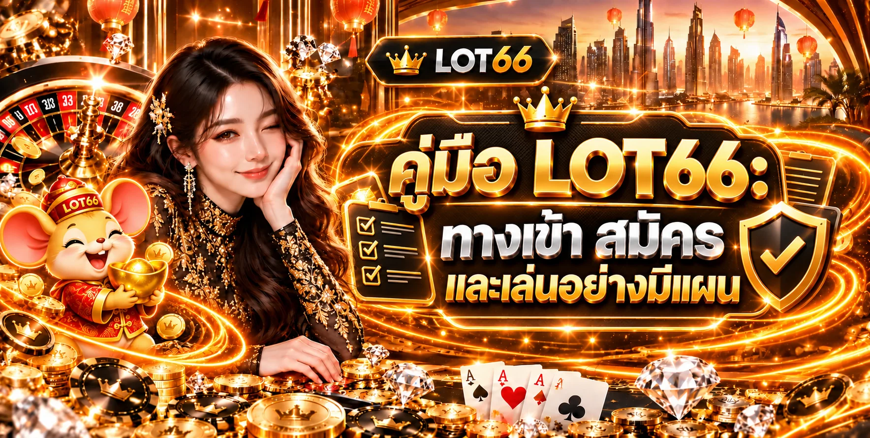 LOT66 คู่มือทางเข้า สมัคร ทดลองเล่นอย่างมีแผน
